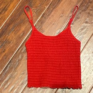 Brandy Melville Smocked Tank Top